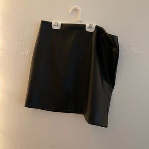 Leather Hollister Skirt
